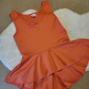 Lexington Avenue peach sleeveless blouse